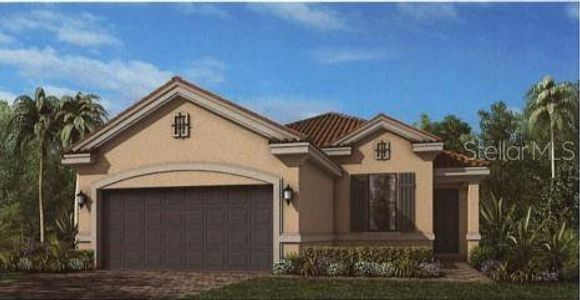 New construction Single-Family house 11328 Trivio Terrace, Palmetto, FL 34221 Matera- photo 0