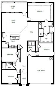 New construction Single-Family house Justin, 613 Bronze Circle W, Springtown, TX 76082 - photo