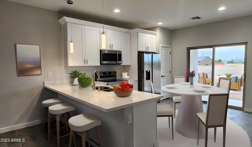 New construction Single-Family house 3405 W Santan Vista Drive, Eloy, AZ 85131 - photo 1 1