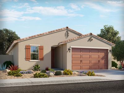New construction Single-Family house 2594 E Rosario Mission Drive, Casa Grande, AZ 85194 Mason- photo 2 2