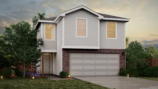 New construction Single-Family house 719 Bellamy Drive, San Antonio, TX 78221 Cascade View- photo 0