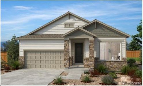 New construction Single-Family house 4651 Amrock Drive, Johnstown, CO 80534 - photo 0