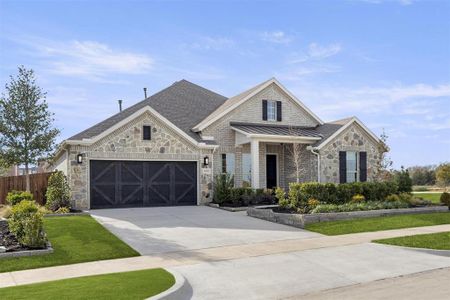 New construction Single-Family house 608 Majestic Oak Lane, Waxahachie, TX 75165 Bryson- photo 1 1