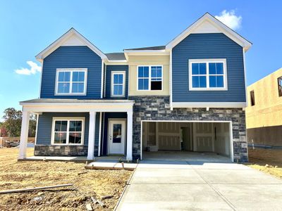 New construction Single-Family house 106 South Stone Mill Trail, Clayton, NC 27520 Caroline Homeplan- photo 0