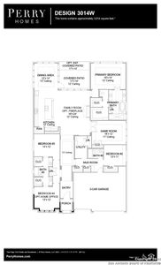 New construction Single-Family house 1716 Windward Way, Seguin, TX 78155 Design 3014W- photo 1 1