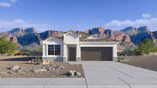 New construction Single-Family house Abbot, 25476 W La Salle Street, Buckeye, AZ 85326 - photo