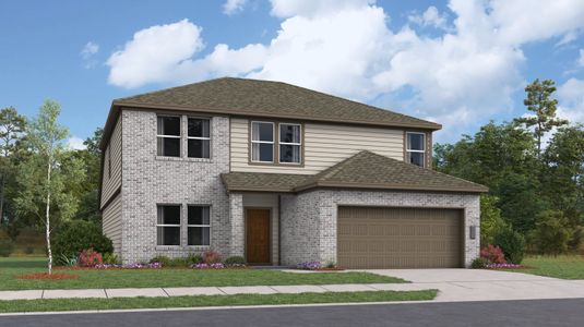 New construction Single-Family house 5945 Cerulean Ln, Bulverde, TX 78163 Halstead- photo 0