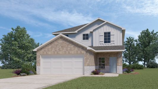 New construction Single-Family house 260 Santa Rosa Lane, Buda, TX 78610 The Nicole- photo 0 0