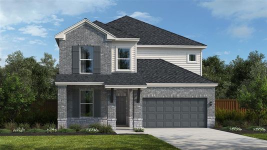 New construction Single-Family house 4321 Contrail Ln, Round Rock, TX 78665 Redland- photo 0