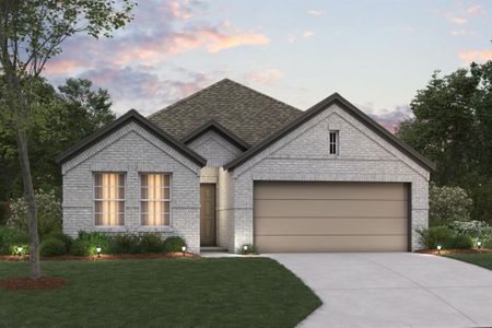 New construction Single-Family house 1148 Greenlee Drive, Crowley, TX 76036 Freestone - Smart Series- photo 0 0