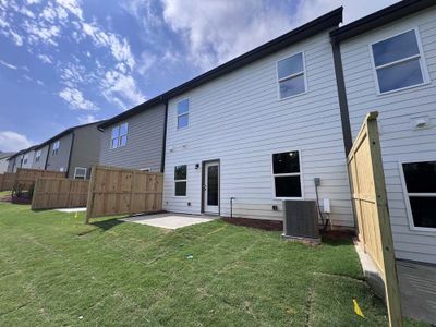 New construction Townhouse house 750 Rhone Street, Cumming, GA 30041 Foxglove Homeplan- photo 51 51