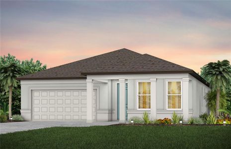New construction Single-Family house 12640 Glenn Creek Drive, Riverview, FL 33569 Coral- photo 0