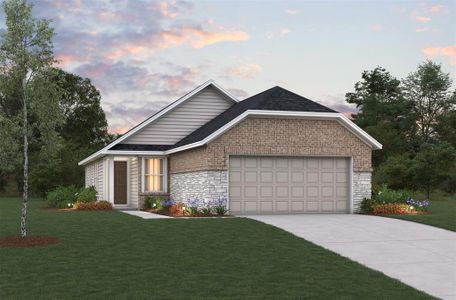 New construction Single-Family house 19592 Stripe Hill Bend, Montgomery, TX 77356 Hays- photo