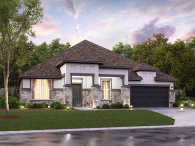 New construction Single-Family house Brazos - 50' Premier Smart Series, 749 Ivory Creek Court, Willis, TX 77378 - photo
