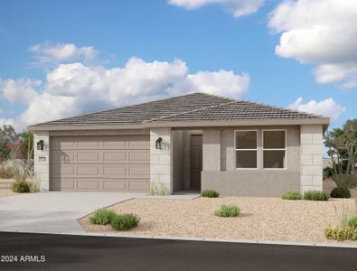 New construction Single-Family house 5524 W Mcneil Street, Laveen, AZ 85339 Larkspur Homeplan- photo 0