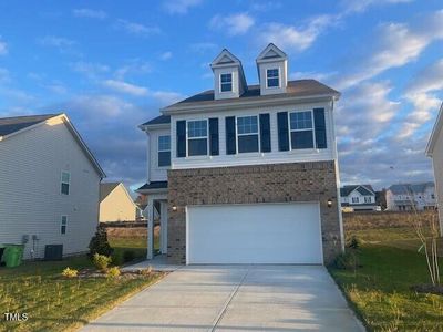 New construction Single-Family house 1120 Sidney Creek Drive, Zebulon, NC 27597 Callaway- photo 0