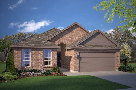 New construction Single-Family house 220 Kinley Street, Grandview, TX 76050 The Oxford- photo 0 0