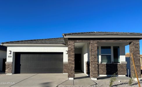 New construction Single-Family house 15552 W Desert Hollow Drive, Surprise, AZ 85387 Easton- photo 0