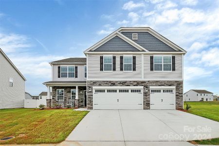 New construction Single-Family house 9529 Cotswood Place, Gastonia, NC 28056 Hatteras - photo 0 0