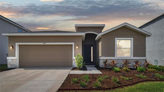 New construction Single-Family house 1409 Tropical Oasis Avenue, Plant City, FL 33565 - photo 0 0