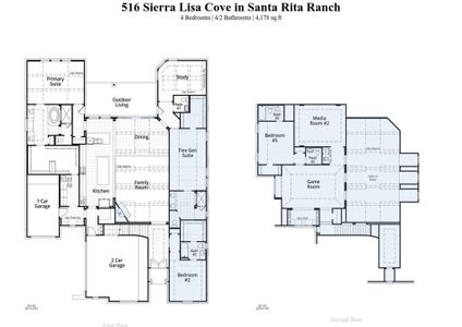 New construction Single-Family house 516 Sierra Lisa Cv, Liberty Hill, TX 78642 601 Plan- photo 2 2