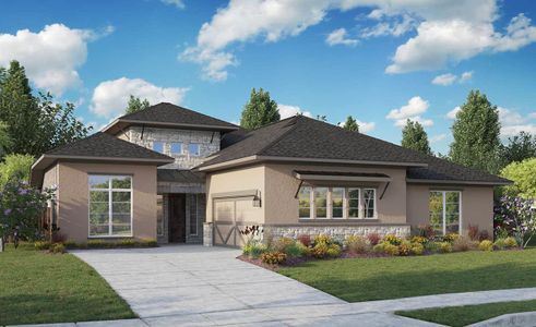 New construction Single-Family house Signature Series - Cardinal, 5903 Verandas Way, San Antonio, TX 78257 - photo