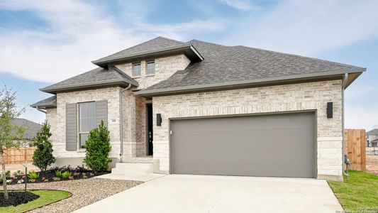 New construction Single-Family house 519 Athabaska Trail, New Braunfels, TX 78130 Design 2545W- photo 15 15