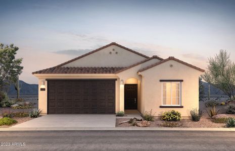 New construction Single-Family house 18307 N Presley Lane, Maricopa, AZ 85138 Lavender- photo 0