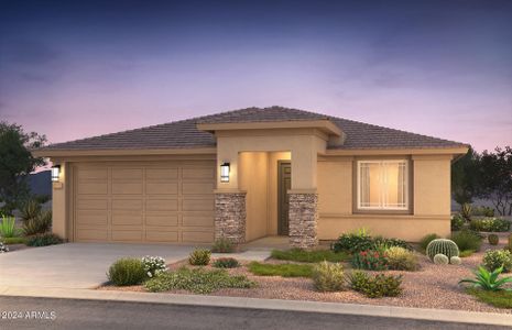 New construction Single-Family house 1499 W Saddle Run, Apache Junction, AZ 85120 Barletta- photo 0