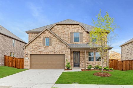 New construction Single-Family house 1417 Greenbelt Drive, Forney, TX 75126 Caldwell Homeplan- photo