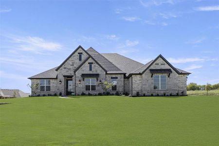 New construction Single-Family house 190 Carly Lane, Van Alstyne, TX 75495 Concept 3141- photo 0