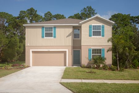 New construction Single-Family house 229 Magellan Drive, Poinciana, FL 34758 The Sycamore- photo 0