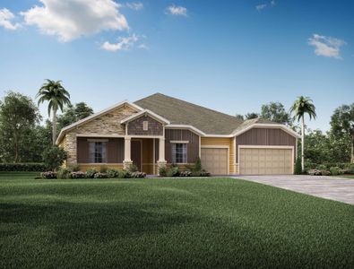 New construction Single-Family house The Livorno, 36 Beechwood Lane, Palm Coast, FL 32137 - photo