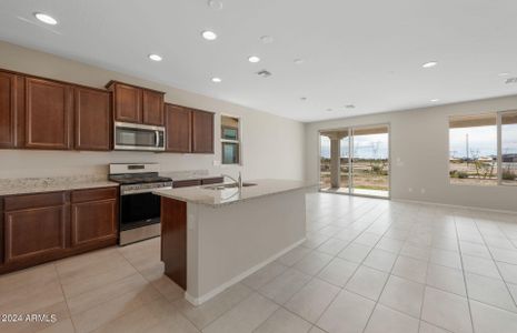 New construction Single-Family house 21338 N 270Th Avenue, Buckeye, AZ 85396 Traverse- photo 1 1