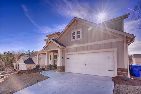New construction Single-Family house 2022 Mustang Pass Drive, Conyers, GA 30012 - photo 2 2