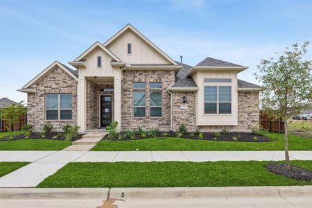 New construction Single-Family house 1012 Desert Rose Lane, Crowley, TX 76036 Marlow- photo 0 0