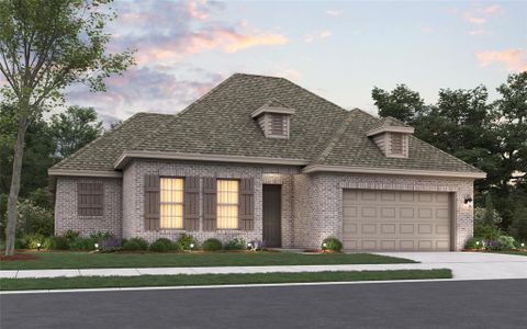 New construction Single-Family house 1435 Golden Meadow Drive, Van Alstyne, TX 75495 Camden F- photo 0