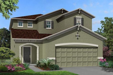New construction Single-Family house 3070 Misty Marble Drive, Zephyrhills, FL 33540 Miralles- photo 0 0