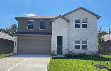 New construction Single-Family house 24550 Tilted Pine Way, Magnolia, TX 77355 Plan X40P- photo 1 1