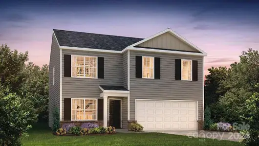 New construction Single-Family house 5129 Fireweed Court, Dallas, NC 28034 Belhaven- photo 0 0