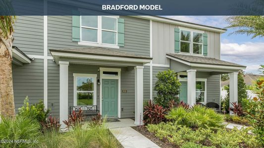 New construction Townhouse house 931 Rivertree Place, Middleburg, FL 32068 BRADFORD- photo 0