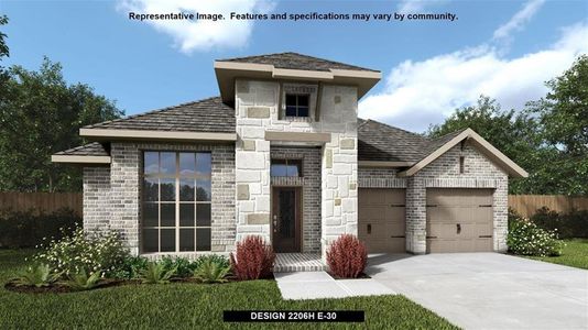 New construction Single-Family house 6212 Wavell Pl, Austin, TX 78738 Design 2206H- photo 0