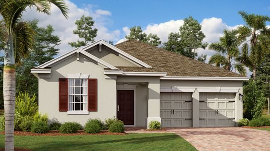 New construction Single-Family house Eastham II, 2396 Volunteer Avenue, Kissimmee, FL 34744 - photo