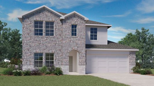 New construction Single-Family house 13713 Dismuke Drive, Manor, TX 78653 The Naples- photo 0 0
