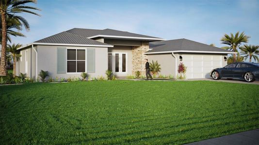 New construction Single-Family house 182 Bayside Drive, Palm Coast, FL 32137 - photo 0