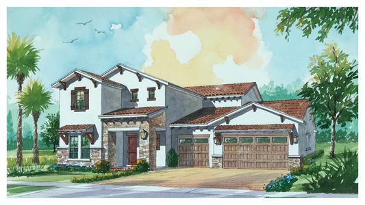 New construction Single-Family house Fernwood III, 10250 Mere Parkway, Orlando, FL 32832 - photo