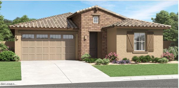 New construction Single-Family house 3348 E Hayfield Way, San Tan Valley, AZ 85140 Sage- photo 0 0
