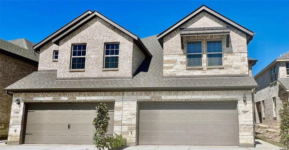 New construction Townhouse house 607 Sandiford Court, Mansfield, TX 76063 Brownwood- photo 23 23