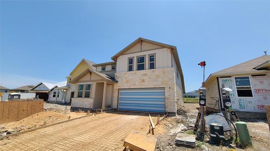 New construction Single-Family house 915 Palo Brea Loop, Hutto, TX 78634 Cassidy Homeplan- photo 0 0