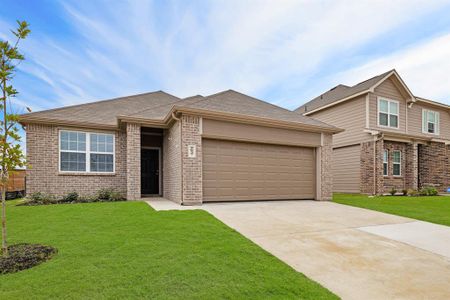 New construction Single-Family house 5037 Chital Drive, Fort Worth, TX 76036 The Palermo- photo 0